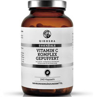Produktbild von QIDOSHA Vitamin C gepuffert Calciumascorbat 1000 mg Kapseln