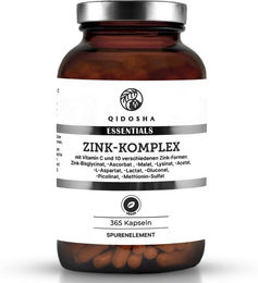 QIDOSHA Zink-Komplex plus Vitamin C Kapseln – Bild 1 von 4