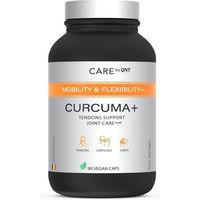 Produktbild von QNT Care Kurkuma+ Vegan Kapseln mit standardisiertem Extrakt 90 Stück