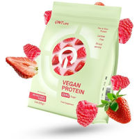 Produktbild von QNT Vegan Protein Mehrkomponenten Pulver Rote Früchte zuckerfrei laktosefrei glutenfrei 500 g
