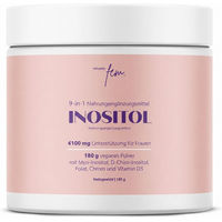 Produktbild von QSTA D-Chiro & Myo Inositol Pulver mit Folat 5-MTHF vegan und zuckerfrei für Frauen