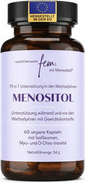 QSTA FEM Myo-Inositol + D-Chiro-Inositol Kapseln mit Isoflavonen vegan für Frauen – Bild 1 von 4