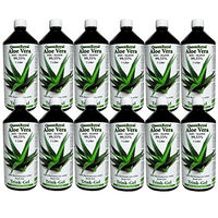 Produktbild von QueenRoyal Aloe Vera Trinkgel Barbadensis Miller 99,55% reines Blattgel 12 Liter Sparpack ohne Zusatzstoffe