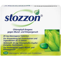 Produktbild von Queisser Pharma Stozzon Chlorophyll Dragees 100 Stück