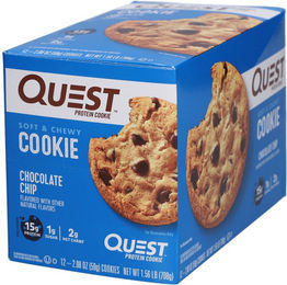 Quest Nutrition Protein Cookie Chocolate Chip zuckerfrei – Bild 1 von 2