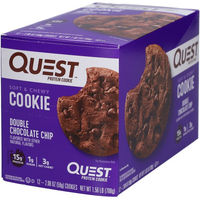 Produktbild von Quest Nutrition Protein-Cookies Double Chocolate Chip zuckerfrei