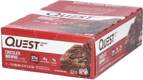 Quest Nutrition Proteinriegel Schoko-Brownie – Bild 1 von 2