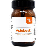 Produktbild von quickPEP Apfelessig Kapseln mit 700 mg Apfelessig-Extrakt und Vitamin B6 vegan glutenfrei laktosefrei 100 Stück