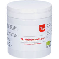 Produktbild von quickPEP Bio Hagebutten Pulver vegan und vegetarisch