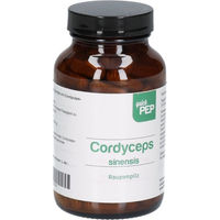 Produktbild von quickPEP Cordyceps sinensis Raupenpilz Kapseln vegan und vegetarisch 160 Stück