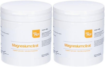 quickPEP Magnesiumcitrat Pulver vegan glutenfrei laktosefrei – Bild 1 von 1