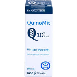 QUINOMIT Q10 fluid Ubiquinol Tropfen 30 ml mse Pharmazeutika GmbH glutenfrei laktosefrei ohne Zusatzstoffe – Bild 1 von 2