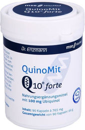 Quinomit Q10 forte Kapseln mit Ubiquinon von MSE Pharmazeutika GmbH 90 Stück – Bild 1 von 1