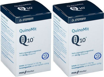 QuinoMitQ10 Ubiquinol 50 mg mse Pharmazeutika GmbH Kapseln 120 Stück glutenfrei – Bild 1 von 1