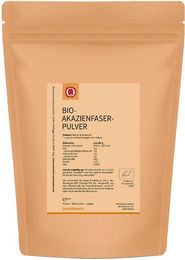 Quintessence Akazienfaser Pulver Bio glutenfrei laktosefrei ohne Zusatzstoffe 360 g – Bild 1 von 1