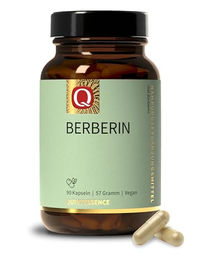 Quintessence Berberin Kapseln hochdosiert 90 Stück vegan und zuckerfrei – Bild 1 von 3