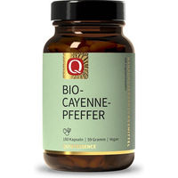 Produktbild von Quintessence Bio-Cayenne-Pfeffer Kapseln ohne Zusatzstoffe 180 Stück