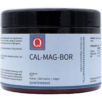 Produktbild von Quintessence Cal-Mag-Bor Mineralstoff-Komplex Citrat Pulver glutenfrei laktosefrei zuckerfrei ohne Zusatzstoffe 360 g