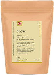 Quintessence Glycin Pulver vegan ohne Zusatzstoffe 500 g – Bild 1 von 1