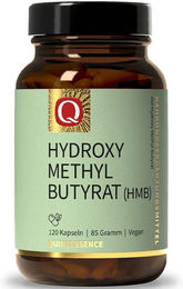 Quintessence Hydroxy Methyl Butyrat HMB Calcium 2000 mg 120 Kapseln vegan ohne Zusatzstoffe – Bild 1 von 3