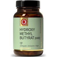 Produktbild von Quintessence Hydroxy Methyl Butyrat HMB Calcium 2000 mg 120 Kapseln vegan ohne Zusatzstoffe