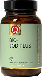 Quintessence Jod Plus Kapseln mit Braunalge in Bioqualität, 90 Kapseln, 150 µg pro Kapsel, vegan – Bild 1 von 3