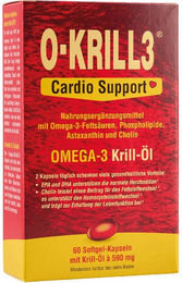 Quintessence Krillöl O-Krill 3 Cardio Support Kapseln – Bild 1 von 1
