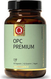Quintessence OPC Premium Traubenkernextrakt mit 285 mg OPC und 600 mg Polyphenolen 90 Kapseln vegan – Bild 1 von 2
