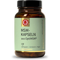 Produktbild von Quintessence OptiMSM Kapseln vegan glutenfrei laktosefrei zuckerfrei ohne Zusatzstoffe