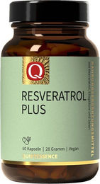 Quintessence Resveratrol Plus Kapseln mit 1000 mg laktosefrei und glutenfrei – Bild 1 von 2