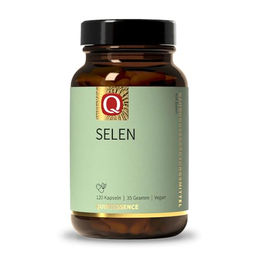 Quintessence Selen Kapseln mit Natriumselenit, 200 µg, 120 Kapseln, glutenfrei, laktosefrei und zuckerfrei – Bild 1 von 2