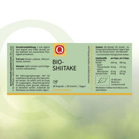Produktbild von Quintessence Shiitake Lentinulin Kapseln in Bioqualität