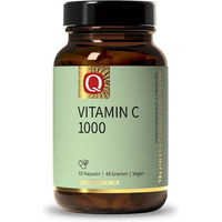 Produktbild von Quintessence Vitamin C 1000 mg Calciumascorbat Kapseln vegan laktosefrei glutenfrei ohne Zusatzstoffe