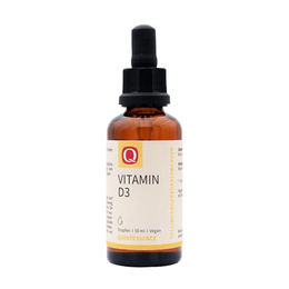 Quintessence Vitamin D3 Tropfen 1.000 I.E. 50 ml vegan zuckerfrei glutenfrei ohne Zusatzstoffe – Bild 1 von 1