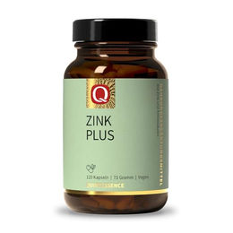 Quintessence Zink Plus 15 mg Zink Gluconat Kapseln 120 Stück glutenfrei laktosefrei zuckerfrei – Bild 1 von 2