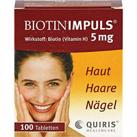Produktbild von Quiris Healthcare Biotin 5 mg Tabletten 100 Stück
