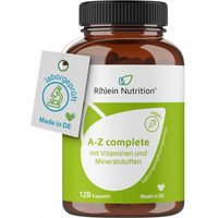Produktbild von R(h)ein Nutrition A-Z Complete Kapseln vegan ohne Zusatzstoffe 120 Stück