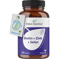 Produktbild von R(h)ein Nutrition Biotin Zink Selen Kombination Vegan Kapseln 120 Stück