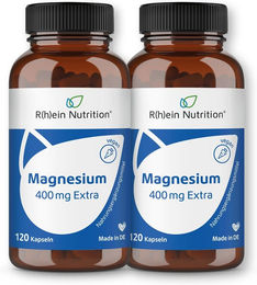 R(h)ein Nutrition Magnesium 400 mg Kapseln für Sportler, Schwangere und Stillende 240 Stück – Bild 1 von 3
