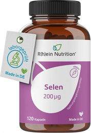R(h)ein Nutrition Selen Natriumselenit 200 µg Kapseln vegan 120 Stück – Bild 1 von 3