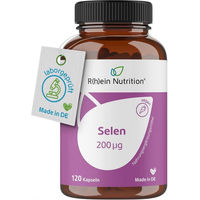 Produktbild von R(h)ein Nutrition Selen Natriumselenit 200 µg Kapseln vegan 120 Stück