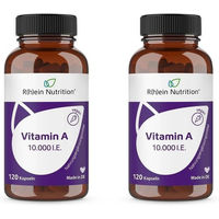 Produktbild von R(h)ein Nutrition Vitamin A 10000 IE Kapseln für Schwangere und Stillende 120 Kapseln