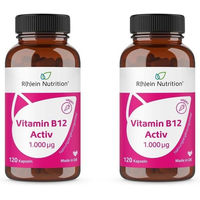 Produktbild von R(h)ein Nutrition Vitamin B12 Activ 1000 µg Kapseln vegan 120 Stück