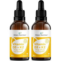 Produktbild von R(h)ein Nutrition Vitamin D3 + K2 Tropfen mit Lanolin