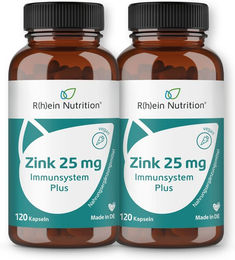 R(h)ein Nutrition Zink Bisglycinat 25 mg Kapseln vegan 240 Stück – Bild 1 von 3