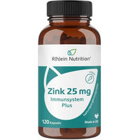 Produktbild von R(h)ein Nutrition Zink Bisglycinat 25 mg vegan Kapseln 120 Stück