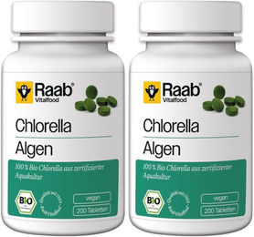 Raab BIO Chlorella Mikroalgen Pulver Bio – Bild 1 von 1