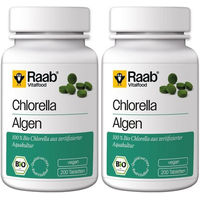 Produktbild von Raab BIO Chlorella Mikroalgen Pulver Bio