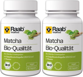 Raab Bio Matcha Kapseln 120 Stück – Bild 1 von 1