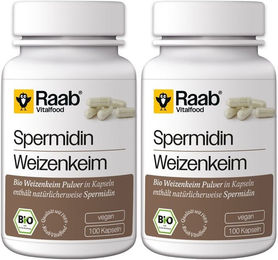 Raab Bio Spermidin Kapseln Bio ohne Zusatzstoffe – Bild 1 von 1